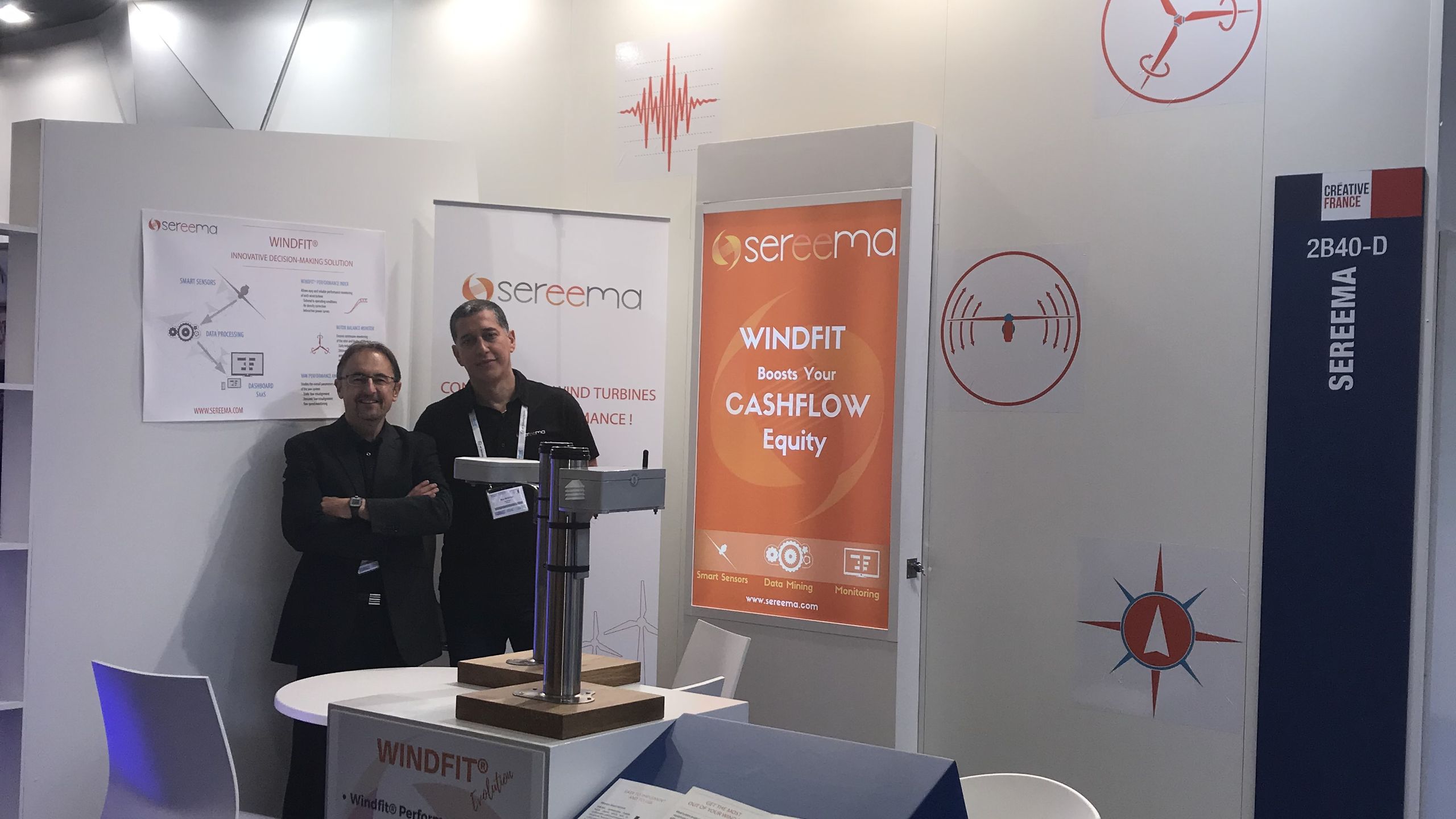 Let's talk about how to maximize your portfolio return in a new era of windpower with Sereema's team on site at #WEUOM